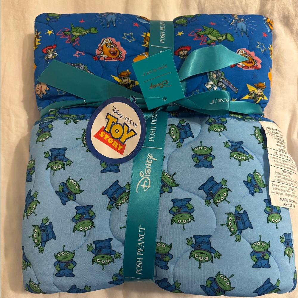 Posh Peanut Toy Story Limited Edition Reversible Quilt
